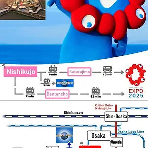  アパート （日本中から大阪いらっしゃい２０２２）usjまで2駅 ティファニーブルーのかわいいお部屋 In Sakura